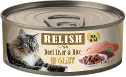 RELISH In Gravy Beef Liver & Rice