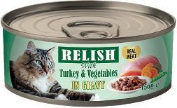 RELISH In Gravy Turkey & Vegetables